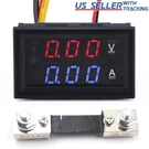 Dc 100V 100A Voltmeter Ammeter Amp Voltage Current Tester With Shunt. Fixed Price $13.99.