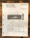 Kenwood KA-V7000 Amplifier Service Manual *original*. Fixed Price $19.97.
