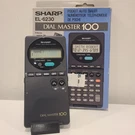 Sharp EL-6230 Master 100 Pocket Auto Dialer Calculator Phonebook Vintage. Fixed Price $18.08.