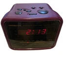 Soundesign Alarm Clock Radio Purple Cube 1980S Dual Sounddesign. Fixed Price $37.05.