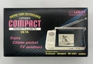 Citizen Compact Pocket Portable Lcd Tv 06TA Box And Instructions Vintage Nos. Fixed Price $22.49.