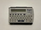 Roget Thesaurus Electronic Handheld Franklin NCT-102 Vintage Word Finder. Fixed Price $12.00.