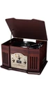 Clearclick All-in-one Turntable W/ Record Player Cd Cassette Radio Aux Usb Bt. Fixed Price $180.00.