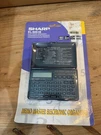 Sharp Memo Master EL-6051B Electronic Organizer Vintage Pda. Fixed Price $19.99.