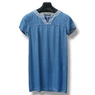 Southern Tide Holly Embroidered Chambray Light Indigo Dress Sz Xs Nwt. Fixed Price $79.99.