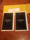 Two New Heathkit CI-2055 Labels #390-1714 Nos For Ignition Tester. Fixed Price $12.50.