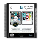 "iq 15 Pocket Organizer, 12.2 X 11", Tabbed Dividers, Color Will Vary (39906).... Fixed Price $17.99.