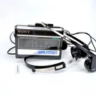 Vintage Sony Walkman WM-41 Cassette Player + Headphones Clip For Parts Repair. Fixed Price $79.95.