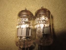 (2) Nos Testing Amperex 7308 E188CC Goldpin Getter Audio Tubes. Fixed Price $175.00.