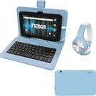 Naxa 10.1 Core Android 11 Tablet Kit Blue - Refurbished Grade Very Good. Fixed Price $125.99.
