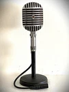 Vintage 1940S Shure Bros 55C Dynamic Microphone, Works Great, Incl Stand & Cable. Fixed Price $395.00.