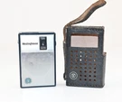 Westinghouse Pocket Transistor Blue Radio Leather Case Model H902PG Gpa. Fixed Price $14.99.