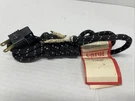 Vintage Carol Cable Co Standard Appliance Plug Foot 16/2 Hpn Cat #4638. Fixed Price $22.00.
