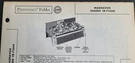 Magnavox Models Chassis CR-716AA Am Radio Photofact. Fixed Price $5.00.