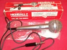 Vintage Realistic Highball 2 Microphone Dynamic 33-985A Old Band Music Vocal. Fixed Price $29.95.