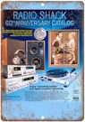 Allied Radio Shack 60TH Anniversary Catalog Vintage Reproduction Metal Sign D07. Fixed Price $26.95.