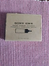 Sony ECM-16 Electret Condenser Microphone W/ Case, Clip, Box, & Manual. Fixed Price $29.95.
