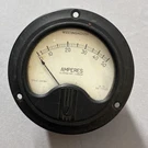 Vintage Westinghouse 25-500 Cycles 0-150 Amperes Panel Meter Gauge. Fixed Price $18.74.