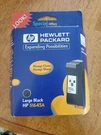 Genuine Oem Hp Inkjet Black Print Cartridges 51645A Exp 4/2001 New Sealed. Fixed Price $14.95.