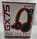 Sentry Pro Gaming Head Phones GX75 Led Light Up Set And Mic New Box. Fixed Price $6.99.