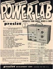 1957 Precise Model 711 Power-lab Tv Repair Shop Generator Vintage Ad. Fixed Price $15.95.