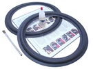 Jbl 128H, 128, 129H Speaker Foam Surround Repair Kit 2A12-27. Fixed Price $18.85.