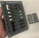 Blue Sea 230V Panel With Dual Pole 16A Cb In + Spare, New. Fixed Price $417.14.