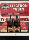 Closely Matched Pair 1960S Rca 6J5GT Grey Plate Tubes 539C Tested Nos Nib. Fixed Price $39.50.