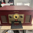 Craig 5 In 1 Turntable System Cassette Radio Player Unit Model CD684-A Tested. Fixed Price $39.99.