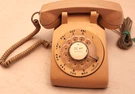 Vintage 1978 Bell System Model 500 Dm Rotary Phone W Volume Control Handset. Fixed Price $25.78.