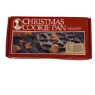 Christmas Cast Iron Cookie Pan Bakeware By Bakers Advantage Original Box Roshco. Fixed Price $13.87.