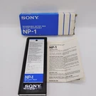 Sony NP-1 Rechargeable Battery Pack Original Box 12V 1.5AH Made Japan. Fixed Price $54.99.