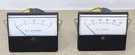 General Electric D-c Amperes 0-20 & Volts 0-100 Gauge Analog Panel Meters. Fixed Price $29.98.