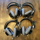 Lot Of 4 Vintage Telex 510-01 Headphones Untested Bundle. Fixed Price $45.00.