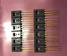 Motorola 2N6070 Sensitive Gate Gold Leads Triacs 100 Volts 4 Amps TO126 - 9 Pcs. Fixed Price $6.00.