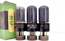 Trio Of Tested National Union JAN-CNU-6V6GT/VT-107A Military Spec. Vacuum Tubes. Fixed Price $29.99.