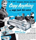 1957 Apeco Dial-a-matic Auto-stat Vintage Print Ad Desktop Photocopier Office. Fixed Price $9.25.