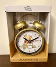 New Rare Disney X Winnie The Pooh Gold Twin Bell Alarm Clock Kawaii Gift. Fixed Price $34.99.