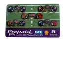 1995 Gte/shell Unit Super Phone Card. Bowls Xxi-xxv. Fixed Price $10.00.