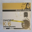 Vintage Koss K/6LC Headphones W/ Level Controls Box Original Manual Nos 1970S. Fixed Price $79.00.