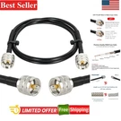 3FT RG58 PL259 Male Coax Cable - Superior Signal For Amateur Radio Enthusiasts. Fixed Price $16.99.
