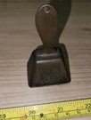 Vintage Knipe Monuments Advertising Metal Bell. Fixed Price $24.99.