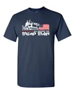 Trump Train All The Aboard Donald American Flag Men's Tee Shirts 1548. Fixed Price $10.95.