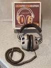 Vintage Realistic Radio Shack Custom Pro Stereo Headphones Model 33-1002. Fixed Price $39.99.