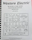 Western-electric KS-15750-L1 Manual W/clear Schematic, Calibration Instr.. Fixed Price $25.00.