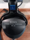 Vintage Sony DR-S3 Dynamic Stereo Headphones W/ 3.5 Mm Adapter Made Japan. Fixed Price $90.10.