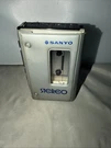 Sanyo M4430 Stereo Cassette Player W/ Case. Fixed Price $59.99.