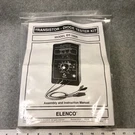 Elenco Transistor Diode Tester Kit Model DT-100K Unassembled Precise Project. Fixed Price $59.95.
