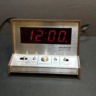 Spartus Sigma Ii Electronic Alarm Clock Solid State Vintage Retro. Fixed Price $31.99.
