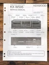 Kenwood KX-W595 Cassette Service Manual *original*. Fixed Price $14.97.